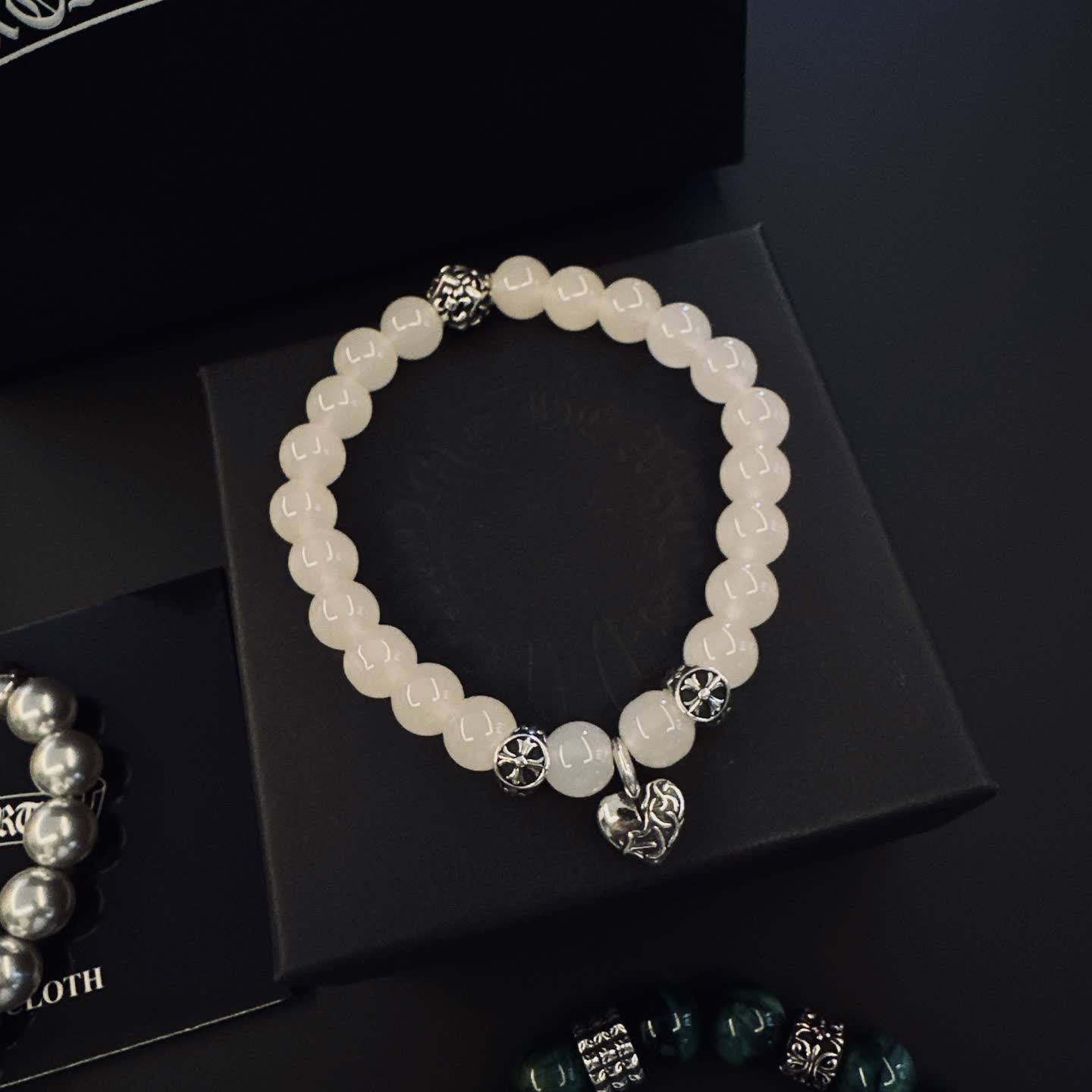 Chrome Hearts Beaded Bracelet Set